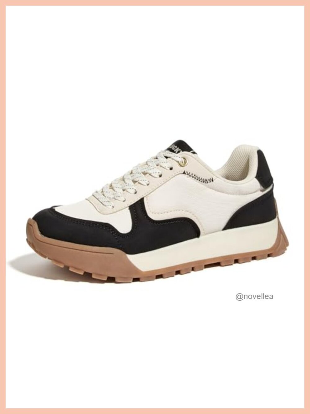 Platform Canvas Sneakers Lace-Up Rubber Sole Casual